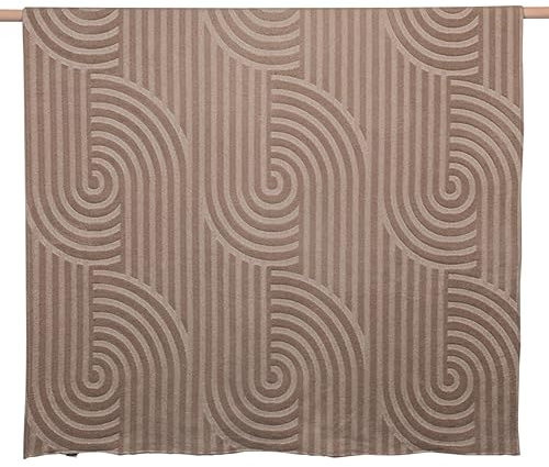 Plaid Gebogene Linien