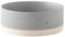 Welloyed Oslo Ceramic Dog Bowl - 6'' Dog Food Water Bowl for Medium and Large Dogs, Heavy Duty Non-slip Dog Dish, Modern Scandi-Style Stoneware Pet Feeder Bowl, Dishwasher Safe (30Oz, Grey)