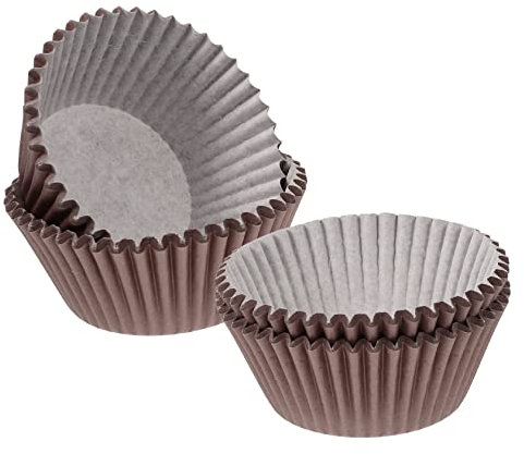 TOPBATHY 300 Pz set di bicchieri di carta oleata tazza porta cupcake pirottini per cupcake pirottini per confetti pirottini confetti carta da imballaggio da nera cupcakes torta