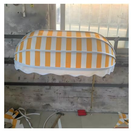 Tenda Retrattile Curva Francese, Tenda per Porta E Finestra Del Negozio Sulla Terrazza, Il Colore E La Dimensione Possono Essere Personalizzati, per La Porta Finestra Del Balcone Della Villa ( Colore