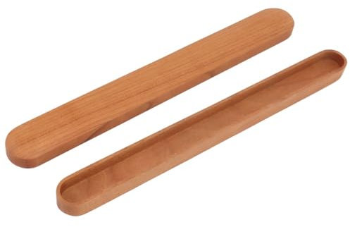 Estuche portátil para palillos de madera de melocotón, funda desmontable para palillos, caja reutilizable de estilo japonés para el hogar, al aire libre y viajes