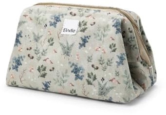 Elodie Details Kulturbeutel/Kosmetiktasche Zip&Go aus Baumwolle mit Breite Öffnung - Stabile Form - Fairytale Forest