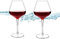 WIWIDANG Bicchieri da vino galleggianti per la piscina (510 g) bicchieri da vino infrangibili a bordo piscina, bicchieri da vino galleggianti in plastica (2 pezzi)