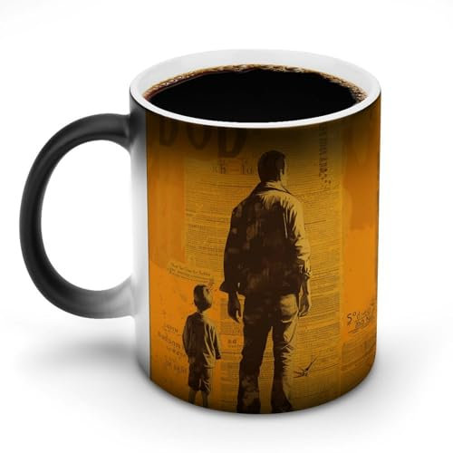 POLESVBM Mug Coffee Cup Tea Cup Ceramic Son I Love You Printed Mug Latte Cup for Latte Tea Chocolate Juice Water