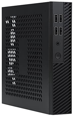 Sessleger DX01 delgado mini ITX ordenador de sobremesa chasis reemplazo delgado media ordenador chasis portátil escritorio caso
