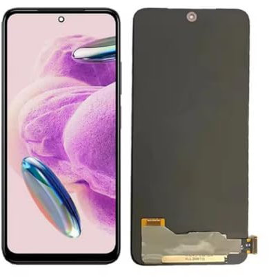 YOOOKOOO - Pantalla LCD AMOLED para Xiaomi Redmi Note 12S 23030RAC7Y 2303CRA44A, pantalla LCD táctil digitalizador, piezas de repuesto (negro sin marco)