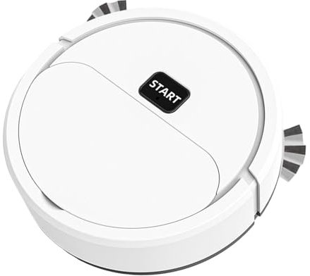 Zkydhbd Dispositivo de limpieza multifuncional de robot de barrido y trapeador, limpiador de suelos pequeño, textura ABS, presente para profesionales ocupados