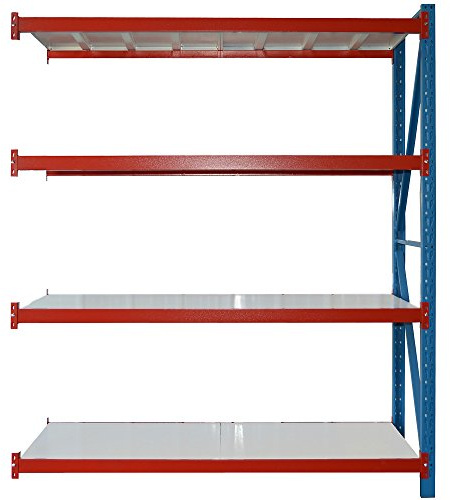 Vesalia Profi Steckregal für Zuhause 172 cm Höhe (Anbauregal - Tiefe: 50 cm; Breite 120 cm)