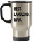 Landlord Travel Mug - Best Landlord Ever Travel Insulated Tumblers - Gifts for Landlords - Funny Inexpensive Present - Or Can Add to Gift Bag Basket Box Set - Novelty Tea Hot Chocolate