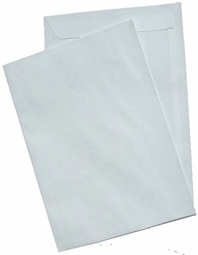 Versandtasche DIN C4, haftklebend, weiß (55 x 90 mm) (1.000 Stück, DIN C4 | haftklebend | weiß | ohne Fenster)