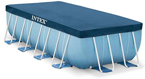 Lona para Piscina Rectangular, Cubierta para Piscina, Cubierta para Piscina, Color Azul Marino, Polietileno, 400 x 200 cm