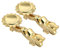 Cabilock 2pcs Chopsticks Holder Rest Dragon Head Alloy Chopsticks Rest Spoon Fork Knife Chopsticks Tableware Stand Holder