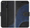 BoxTii Funda para Huawei P8 Lite 2017, Funda de PU Cuero para Huawei P8 Lite 2017, Magnético Carcasa Libro con Ranuras para Tarjetas, Negro