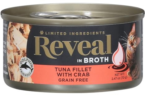 Reveal Tuna Fllet With Crb Green Free, 2.47 oz