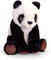 Deluxe Paws Plüsch, kuschelig, weich, Öko-Spielzeug, 100% recycelt (Panda)