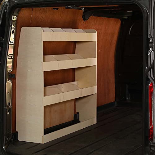 Vanify - Kompatibel mit Volkswagen Transporter T5 T6 L2 2003+ Fahrzeugeinrichtung Fahrzeugregale, Fahrerseite hinten Regal