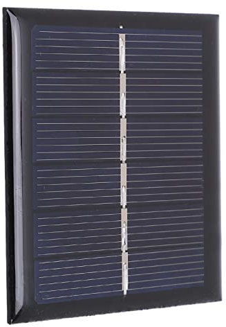 Agatige Mini Panneaux solaires 0.6W 3V cellules solaires en polysilicium système de Bricolage Chargeur de Batterie de Panneau Solaire à Haut rendement