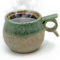 Oasis Pottery Nordic Tasse aus Steingut, handgefertigt, für Kaffee und Tee, aus Steingut, mikrowellen- und spülmaschinenfest, 284 ml - 340 ml