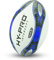 Hy-Pro Intercept Rugby Ball | Official Size 5 Training Ball, Blue Fast Dual Action Portable Pump