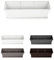 Jardin202 - Jardinera de Diseño con Plato – Jardinera con Separador de Ambientes para Interior y Exterior | 50 cm (Blanco)