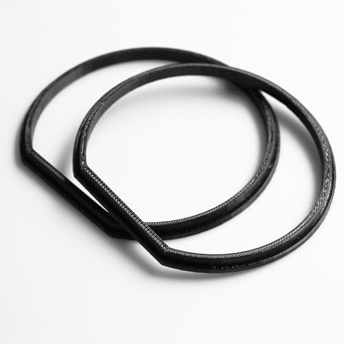 PIAOLGYI Ersatzdichtung für Ryobi ONE+ 18 V Stabstaubsauger, Staubbehälter, Trommeldichtung, kompatibel mit Ryobi Stick Vacs, Schwarz, 2 Stück