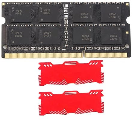 KEALBAUS per MT 8 GB DDR3 RAM per computer portatile + giubbotto di raffreddamento 1333 MHz PC3-10600 204 pin 1,35 V SODIMM per RAM per computer portatile installazione F