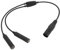 Aviation Headset Adapter GA Dual Plug auf 5 Pin XLR, Steuerung der Flugkommunikation mit den Meisten Aviation Headsets