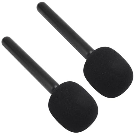 Support de Micro sans Fil, Adaptateur de Montage de Poignée de Microphone Portable, Mousse de Pare-brise pour Wireless GO II, 150, G1, Support de Micro Portable pour Interviews,
