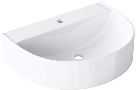 Sogood Lavabo vasque a poser ou monter au mur evier design Bruxelles896 60 x 45 x 18cm