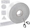 HTTYHT Filz Selbstklebend Grau (10m x 5cm) Filz Selbstklebend Möbelgleite Selbstklebende Filzgleiter Stark Klebend Filzstreifen Schneiden Sie Jede Form,für Stühle,Möbel,Bodenschutz