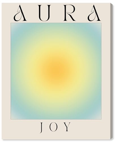 Art Remedy Aura Joy Leinwand-Poster, Retro-Aura-Thema, Galerieverpackung, 50,8 x 61 cm