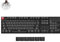 Keychron K10 Version 2 Kabellose mechanische Tastatur, Bluetooth/USB-C, White LED, QMK/VIA, Programmable, QWERTY US, PBT Keycaps, for Mac Windows, Super Brown Switch