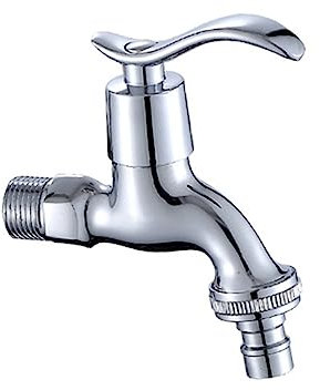 HOMSFOU Vollkupfer Wasserhahn Für Waschmaschine -punkt-design Passend Innen Und Außenbereich Einsatz Wasserfluss Kontrolle Ermöglichend