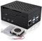 Miuzei Metall Gehäuse für Raspberry Pi 5 mit Official Active Cooler & EIN Schrauben Design, Support PCIe M.2 NVMe SSD Shield Top X1001/X1003/N04/N05, Raspi 5 Gehäuse mit Lüfter