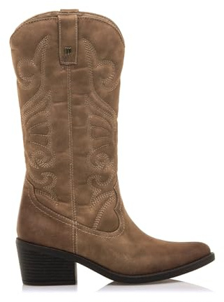 MTNG Stiefel mit Absatz Damen TANUBIS 59794 | 61024 | Taupe 252