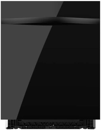 Cecotec Lavavajillas 60cm Bolero Aguazero 6620 Full-BI Matt Black Glass C | 1850W, 15 Cubiertos, 8 Programas, Integrable, Pantalla FullColor, Smart Wash, Turbo Dry+, Dual Zone Wash, Puerta Negro Mate