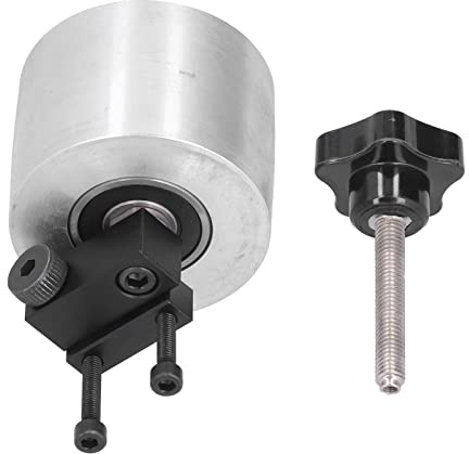 Belt Grinder Tracking Wheel, Grinder Aluminum Alloy Drive Wheel for Belt Machine Woodworking