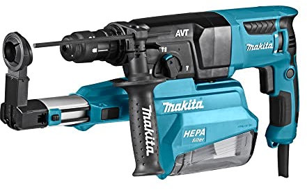 Makita HR2651TJ Martillo Ligero 800W 26mm SDS-Plus 3 Modos MakP HEPA