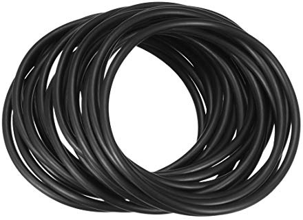 sourcing map 20 Stück O Ring 58,8mm x 65mm x 3,1mm Dichtung Metrische Nitrilkautschuk Dichtungsringe Dichtungen für Sahnespender Poolpumpe Schnellkupplung Umfülladapter