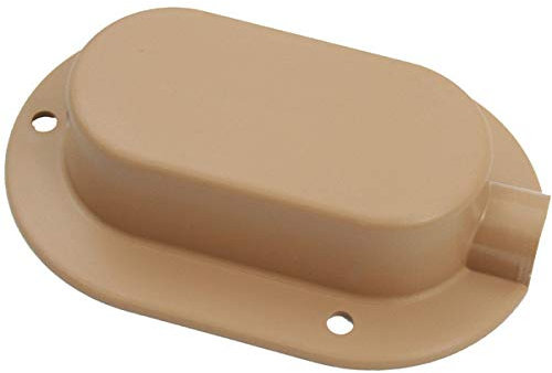 Abdeckung Kabeldurchführung Kabel Strom Anschlussstecker Wohnwagen Wohnmobil Caravan Boot 230V beige