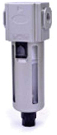 RIEGLER 178458-GAF 13 Filter »GA«, PC-Beh., Schutzkorb, 5 µm, BG 300, G 1/2, Ablass: HA, 1Stk