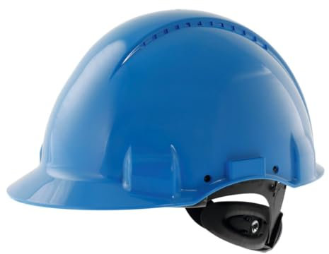 3M G3000 Schutzhelm belüftet, verstellbar, HPPE Blau