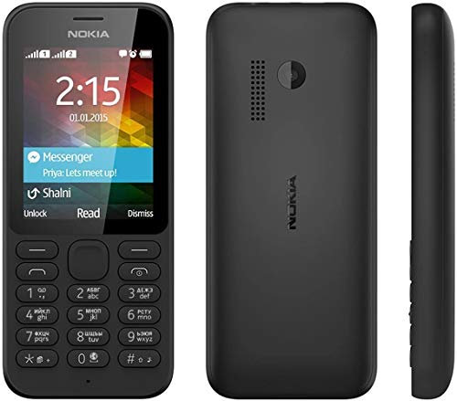 Nokia 215 Dual SIM 4G Phone - Black