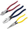 Klein Tools 80020 Tool Set with Lineman's Pliers, Diagonal Cutters, and Long Nose Pliers, with Induction Hardened Knives,Red, 3-Piece,8-Inch Kit