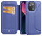 DUX DUCIS Cover per iPhone 13, Pelle Premium Magnetica Flip Custodia Compatible per Apple iPhone 13 (Blu)
