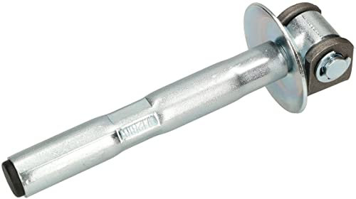 KOTARBAU® Cerniera per cancello regolabile con ancoraggio + rosetta, ideale per carichi pesanti, tassello chimico, zincato, M20, Ø 27 mm