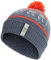Rab Khroma Bommelmütze mit Bommel für Skifahren, Trekking, Freizeit, Orion Blue/Red Grapefruit, One size