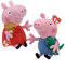TY Peppa Pig & George Pig 6 Zoll Multipack - Beanie Baby Weiche Plüschtiere - Sammlerstück Kuscheltiere