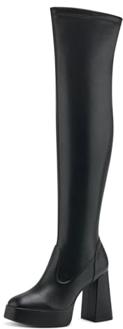 Tamaris Damen Stiefelette, Schwarz, 40 EU