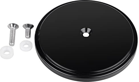 XMMT Billet Nero Liscio Copertura esterna Sucker Air Cleaner Cover Per Harley Softail Dyna Wide Glide Fat Bob Touring Electra Glide Road King